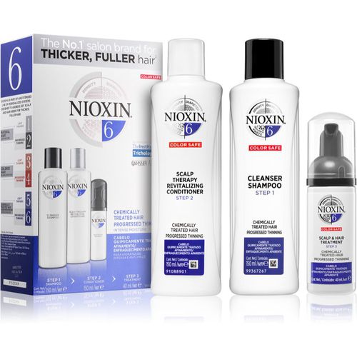 System 6 confezione conveniente (per capelli che si diradano) - Nioxin - Modalova