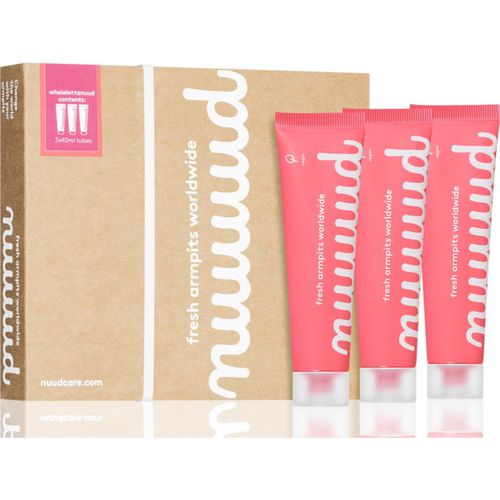 Wholelotta Pack deodorante in crema Naturale 3x40 ml - NUUD - Modalova