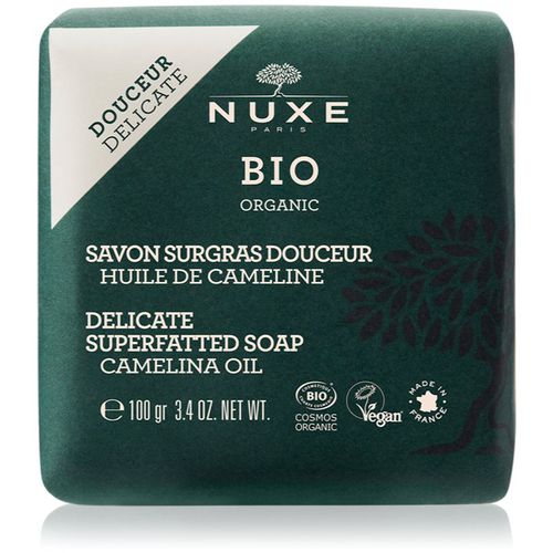 Bio Organic jabón extra suave nutritivo para cara y cuerpo 100 g - Nuxe - Modalova