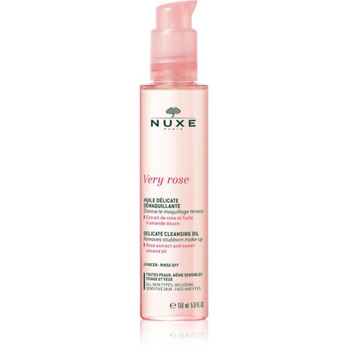 Very Rose olio detergente delicato per viso e occhi 150 ml - Nuxe - Modalova