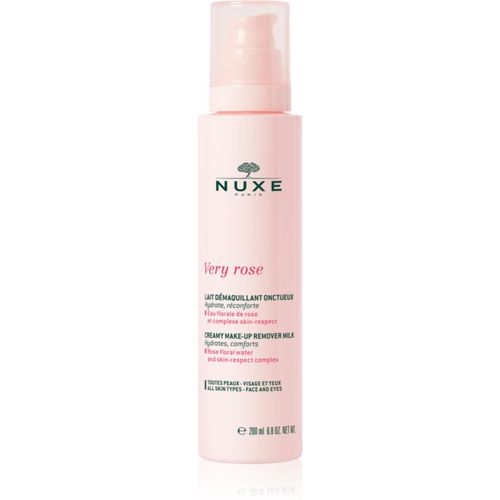 Very Rose leche desmaquillante suave para todo tipo de pieles 200 ml - Nuxe - Modalova