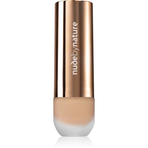 Flawless maquillaje fluido de larga duración tono W4 Soft Sand 30 ml - Nude by Nature - Modalova