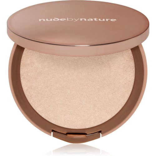 Flawless Pressed Powder Foundation fondotinta compatto in polvere colore W2 Ivory 10 g - Nude by Nature - Modalova