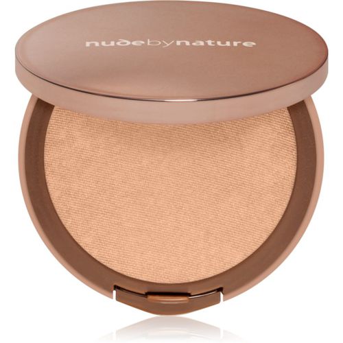 Flawless Pressed Powder Foundation maquillaje compacto en polvo tono W4 Soft Sand 10 g - Nude by Nature - Modalova