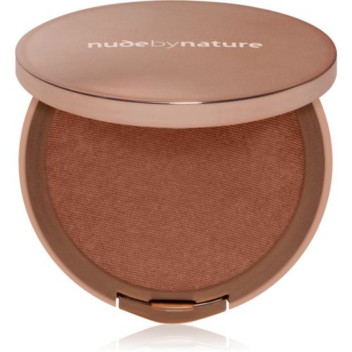 Flawless Pressed Powder Foundation maquillaje compacto en polvo tono C8 Chocolate 10 g - Nude by Nature - Modalova