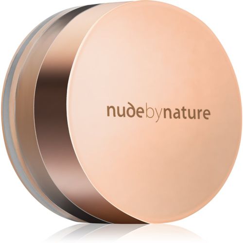 Radiant Loose fondotinta minerale in polvere colore N4 Silky Beige 10 g - Nude by Nature - Modalova