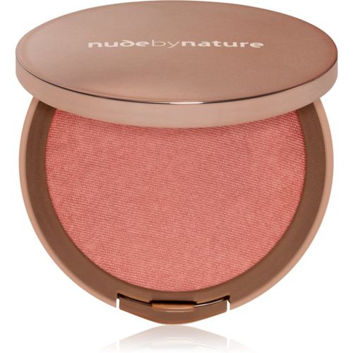 Cashmere Pressed Blush blush in polvere effetto nutriente colore Pink Lilly 6 g - Nude by Nature - Modalova