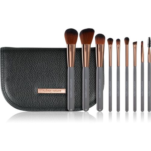 Professional Brush Set set de brochas con estuche - Nude by Nature - Modalova