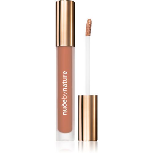 Satin Liquid Lipstick Lápiz labial cremoso con acabado satinado tono 01 Sand 3,75 ml - Nude by Nature - Modalova