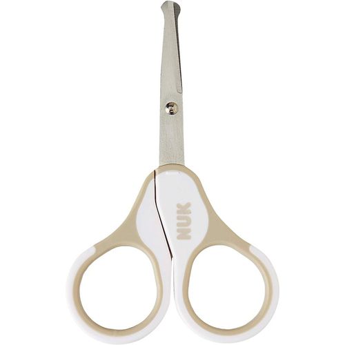 Scissors tijeras infantiles con punta redondeada Beige 1 ud - NUK - Modalova