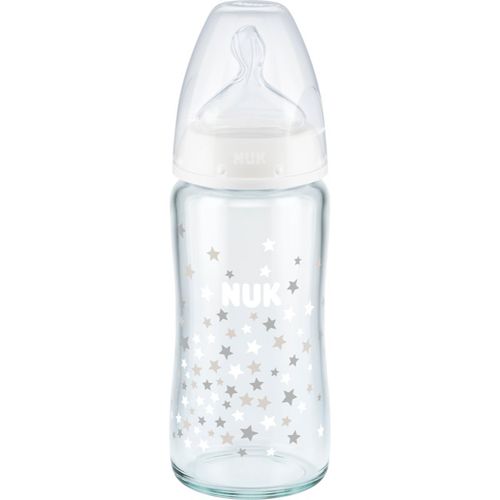 First Choice + 240 ml Babyflasche aus Glas mit Temperaturkontrolle 240 ml - NUK - Modalova