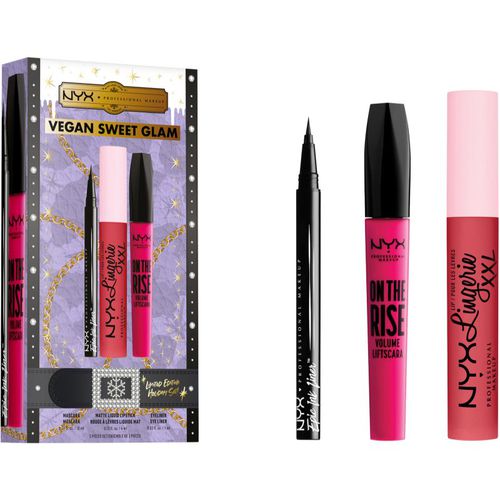 Limited Edition Xmass Sweet Glam set navideño de regalo (para un look perfecto ) - NYX Professional Makeup - Modalova