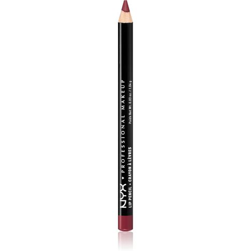 Slim Lip Pencil Präziser Konturenstift für die Lippen Farbton Plush Red 1 g - NYX Professional Makeup - Modalova