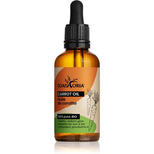 Organic nährendes Karottenöl für Gesicht, Körper und Haare 50 ml - Soaphoria - Modalova