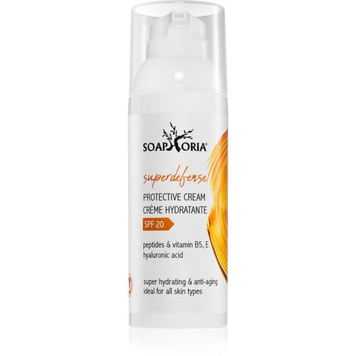 SuperDefense crema hidratante y protectora con péptidos SPF 20 50 ml - Soaphoria - Modalova