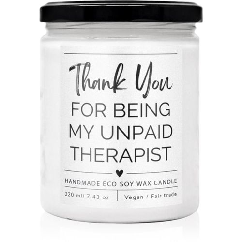 Thank You for Being My Unpaid Therapist candela profumata 220 ml - Soaphoria - Modalova