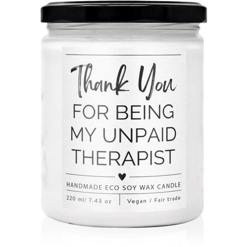 Thank You for Being My Unpaid Therapist Duftkerze 220 ml - Soaphoria - Modalova