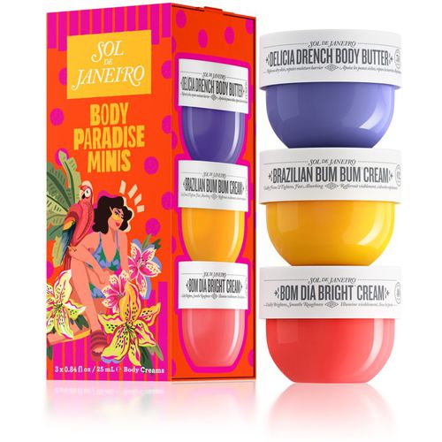 Body Paradise Minis confezione regalo (nutriente e idratante) - Sol de Janeiro - Modalova