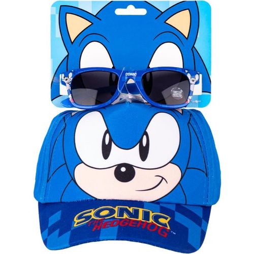 Set Cap & Sunglasses set para niños 3+ years Size 53 cm 2 ud - Sonic the Hedgehog - Modalova