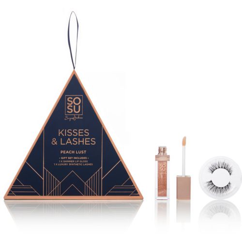 Limited Edition Kisses & Lashes confezione regalo Peach Lust - SOSU Cosmetics - Modalova