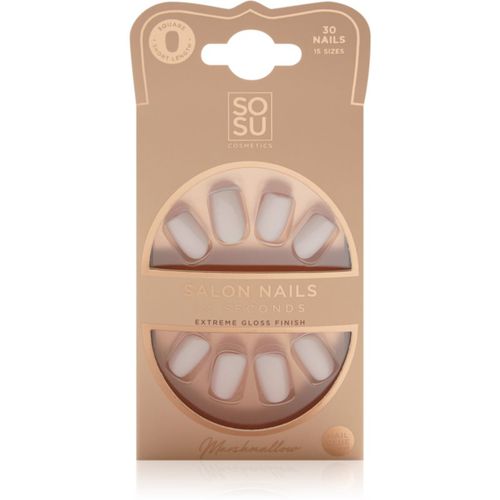 Salon Nails Unghie finte colore Marshmallow 30 pz - SOSU Cosmetics - Modalova