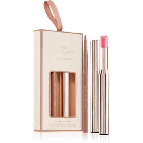 Lip Luxe Duo lote de regalo para labios tono Pink - SOSU Cosmetics - Modalova