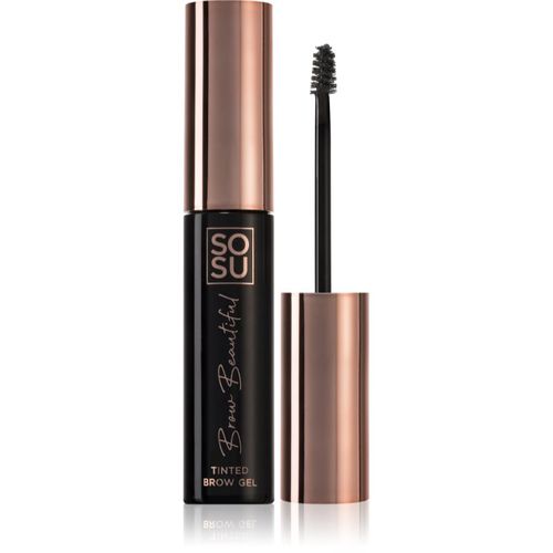 Brow Beautiful gel para cejas tono 04 Dark Ebony 5 ml - SOSU Cosmetics - Modalova