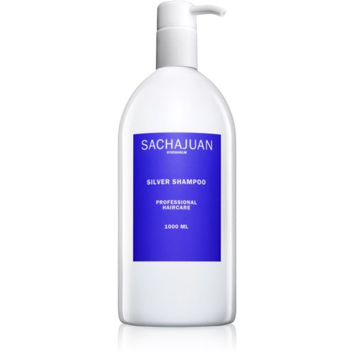 Silver Shampoo champú para cabello rubio neutralizante para tonos amarillos 1000 ml - Sachajuan - Modalova