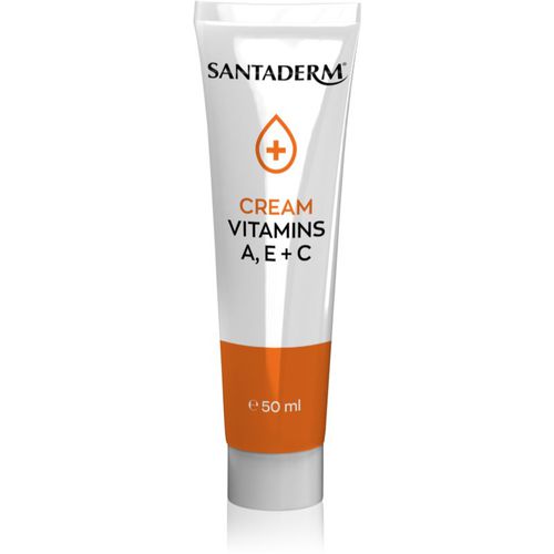 Cream with Vitamins A, E + C crema para pieles sensibles 50 ml - Santaderm - Modalova