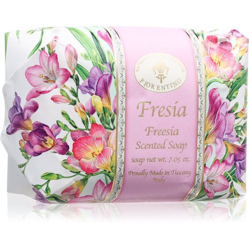 Freesia Scented Soap sapone solido naturale 200 g - Saponificio Artigianale Fiorentino - Modalova