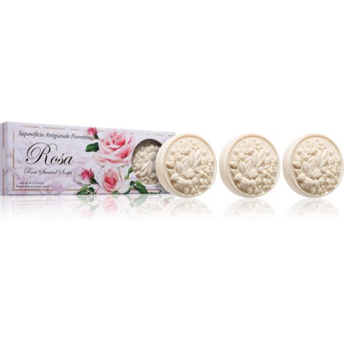 Rose Set juego de pastillas de jabón - Saponificio Artigianale Fiorentino - Modalova