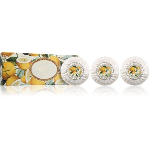 Lemon Set Set fester Seifen - Saponificio Artigianale Fiorentino - Modalova