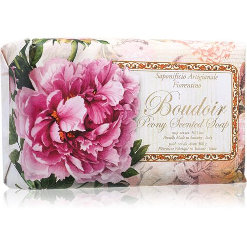 Boudoir Peony jabón natural en barra 300 g - Saponificio Artigianale Fiorentino - Modalova