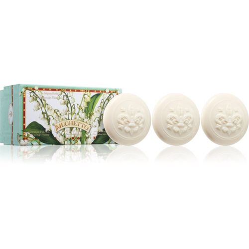 Lily Of The Valley Set juego de pastillas de jabón 6x50 g - Saponificio Artigianale Fiorentino - Modalova