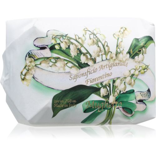 Lily Of The Valley Perfumed Soap jabón natural en barra 200 g - Saponificio Artigianale Fiorentino - Modalova