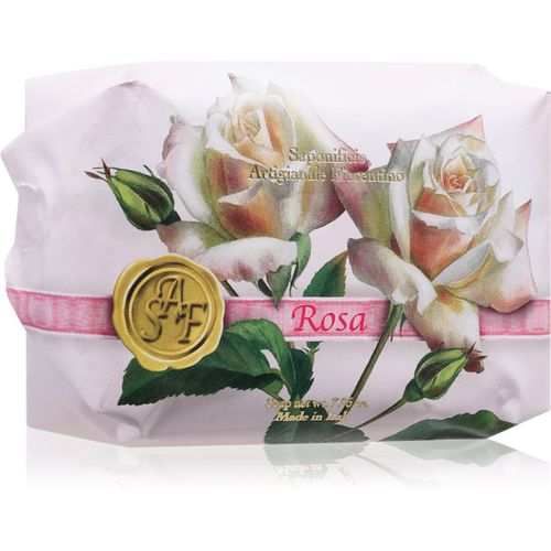 Rose Perfumed Soap natürliche feste Seife 200 g - Saponificio Artigianale Fiorentino - Modalova