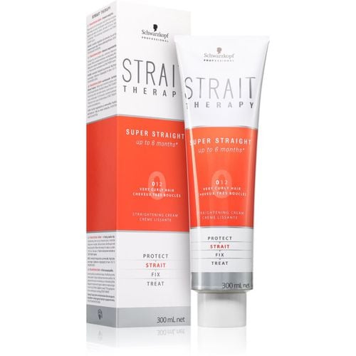 STRAIT Therapy Super Straight crema para alisar el cabello 0 Very Curly Hair 300 ml - Schwarzkopf Professional - Modalova