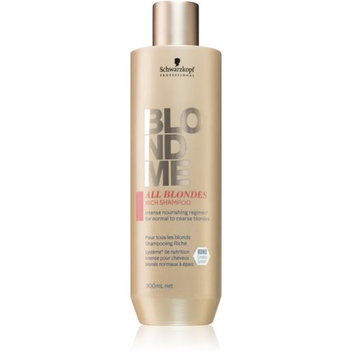 Blondme All Blondes Rich Shampoo mit ernährender Wirkung für grobes Haar 300 ml - Schwarzkopf Professional - Modalova