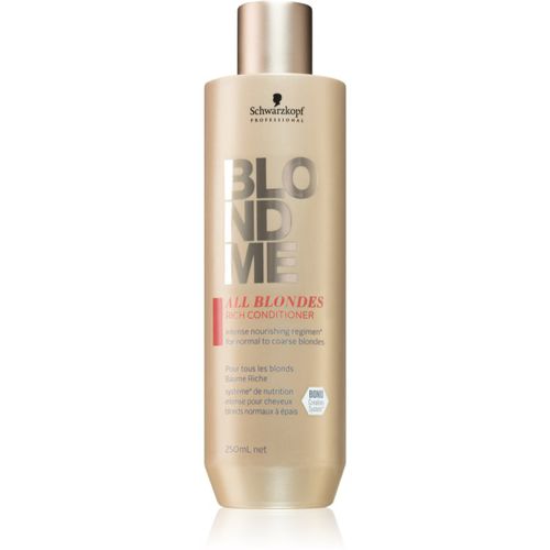 Blondme All Blondes Rich acondicionador nutritivo para cabello áspero 250 ml - Schwarzkopf Professional - Modalova