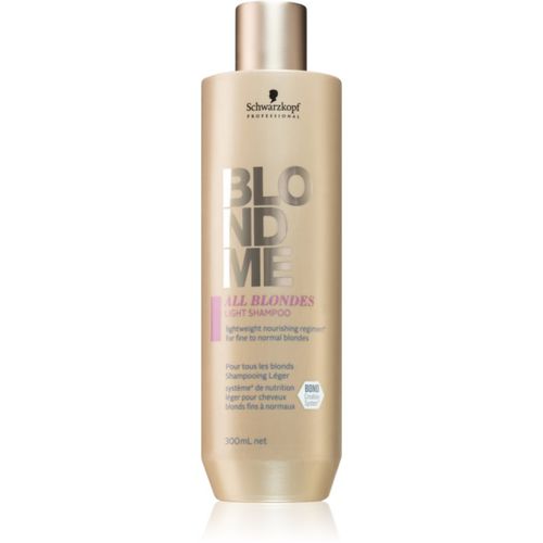 Blondme All Blondes Light Shampoo mit ernährender Wirkung für feines bis normales Haar 300 ml - Schwarzkopf Professional - Modalova