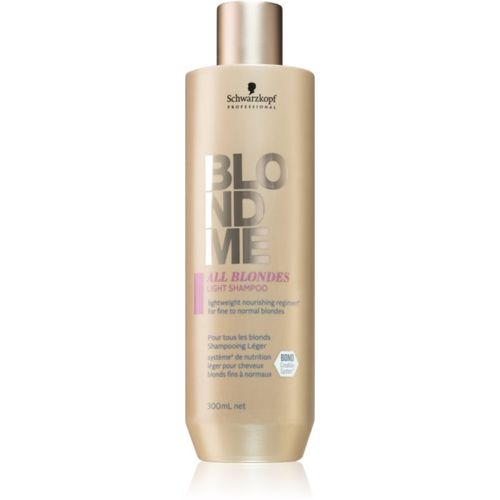 Blondme All Blondes Light shampoo nutriente per capelli delicati e normali 300 ml - Schwarzkopf Professional - Modalova