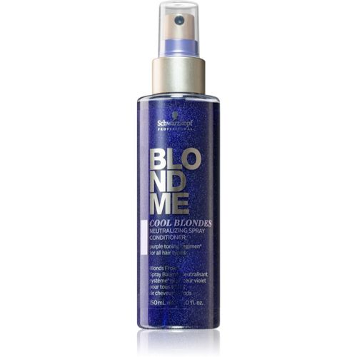 Blondme Cool Blondes acondicionador en spray sin enjuague neutralizante para tonos amarillos 150 ml - Schwarzkopf Professional - Modalova