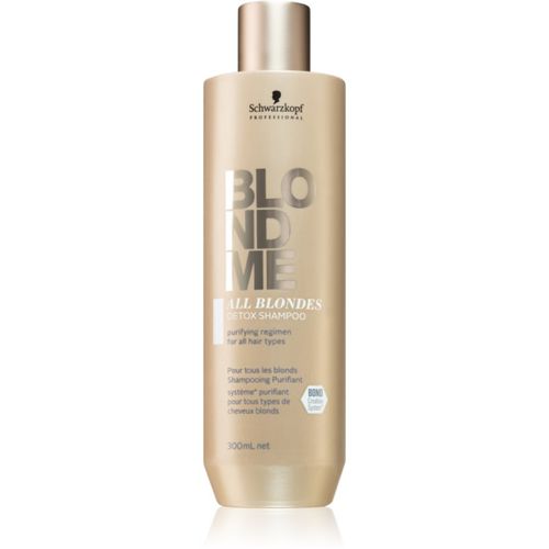 Blondme All Blondes Detox champú desintoxicante para cabello rubio y con mechas 300 ml - Schwarzkopf Professional - Modalova