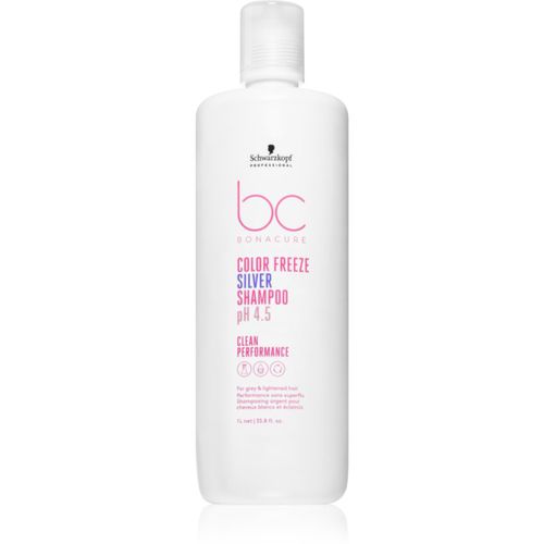 BC Bonacure Color Freeze Silver champú de plata para cabello rubio y con mechas 1000 ml - Schwarzkopf Professional - Modalova