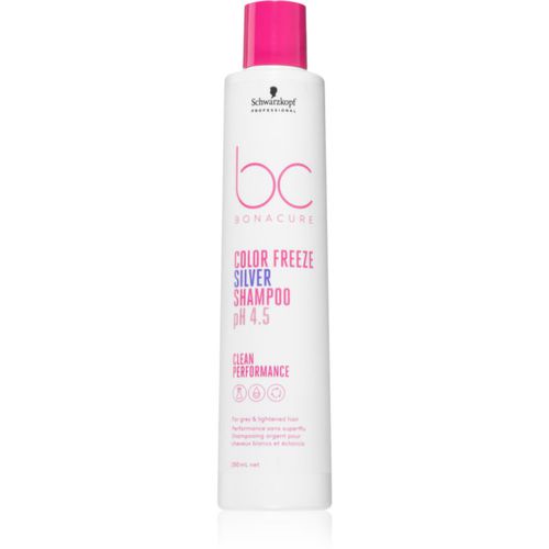 BC Bonacure Color Freeze Silver champú de plata para cabello rubio y con mechas 250 ml - Schwarzkopf Professional - Modalova