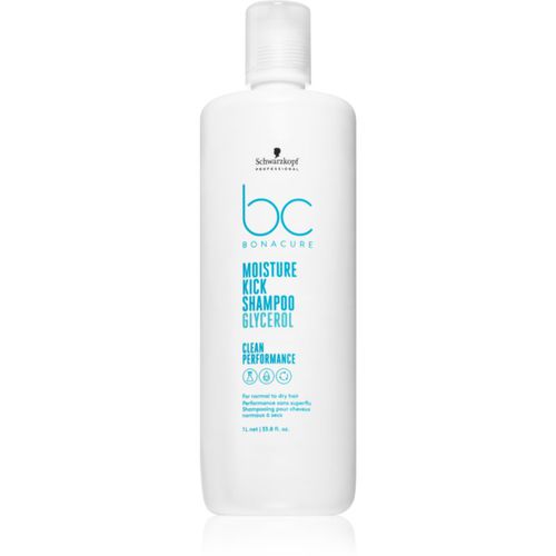 BC Bonacure Moisture Kick champú para cabello normal y seco 1000 ml - Schwarzkopf Professional - Modalova