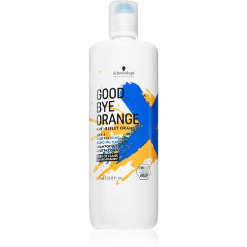 Goodbye Orange champú tonificante para neutralizar los matices cobrizos 1000 ml - Schwarzkopf Professional - Modalova