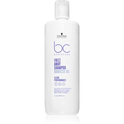BC Bonacure Frizz Away Shampoo Shampoo für unnachgiebige und strapaziertes Haar 1000 ml - Schwarzkopf Professional - Modalova