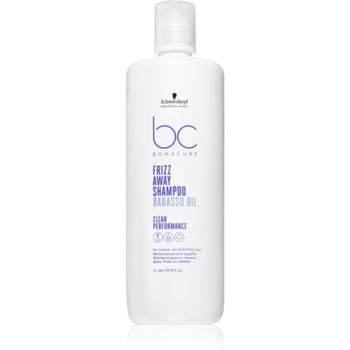 BC Bonacure Frizz Away Shampoo shampoo per capelli ribelli e crespi 1000 ml - Schwarzkopf Professional - Modalova