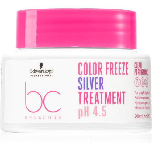 BC Bonacure Color Freeze Silver mascarilla neutralizante para tonos amarillos 200 ml - Schwarzkopf Professional - Modalova